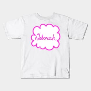 Deborah. Female name. Kids T-Shirt